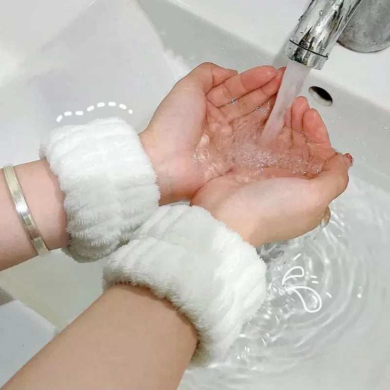 Spa Headband & Wristbands Set