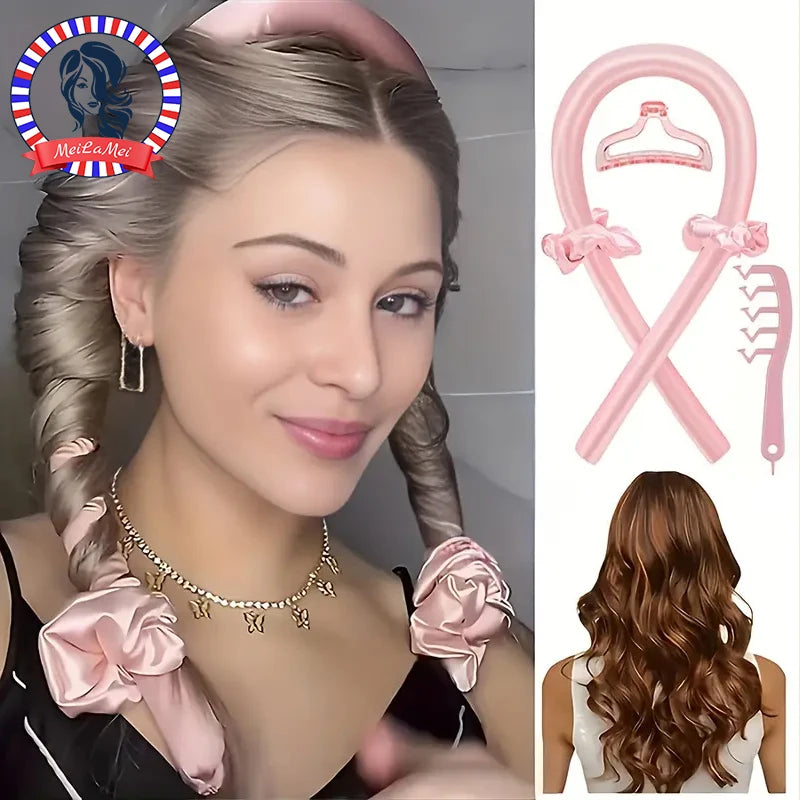 4-in-1 Heatless Styling Set