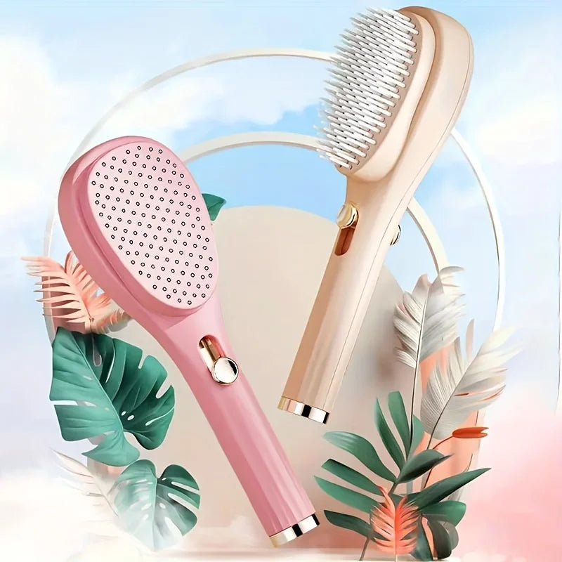Self-Cleaning Detangling Brush