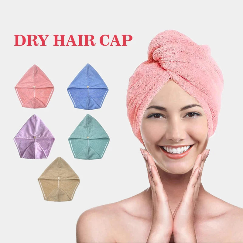Microfiber Hair Towel Turban